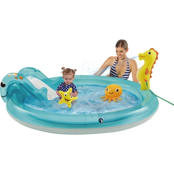 Kinderpool, blau, ØxH: 150 x 18 cm