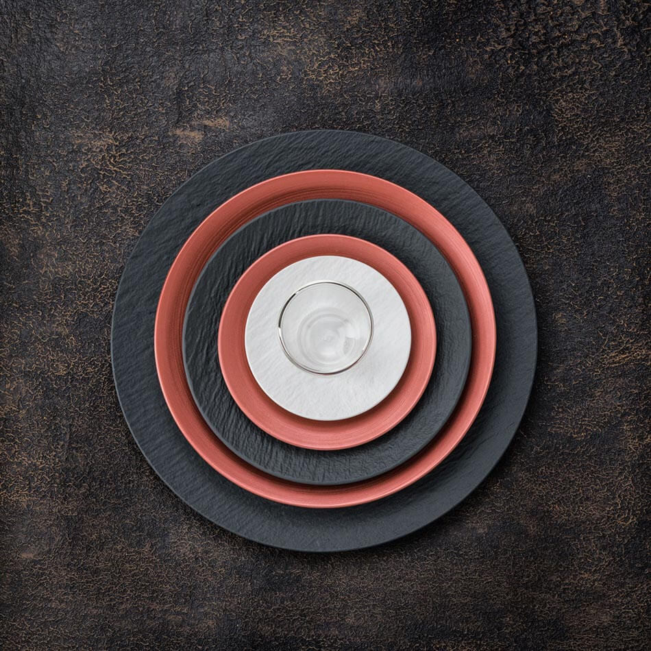 Talerz uniwersalny Coupe (25 cm) Manufacture Rock Villeroy & Boch
