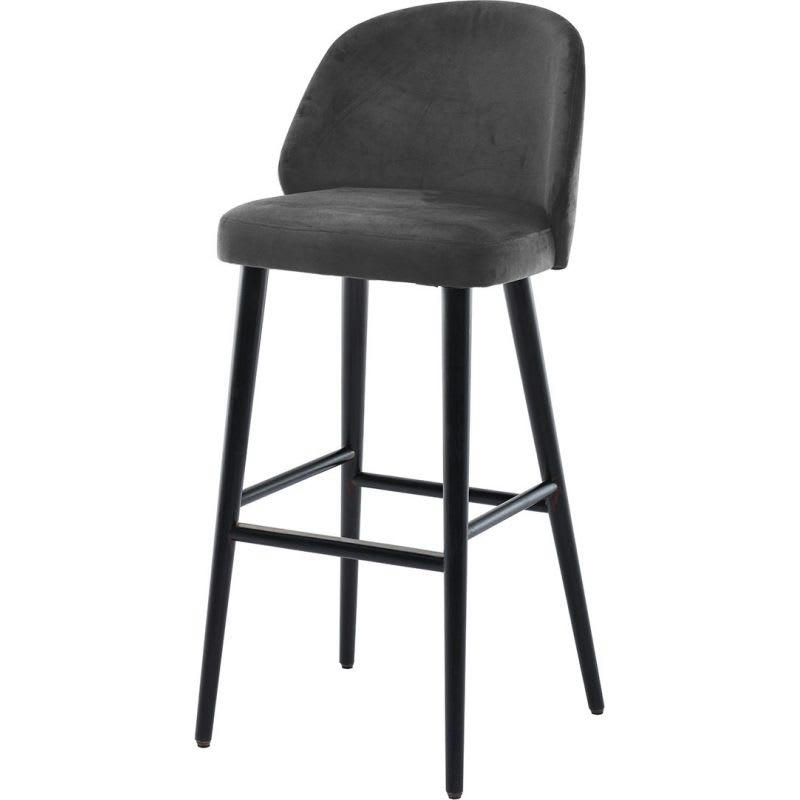 OSCAR - Tabouret de bar piétement bois