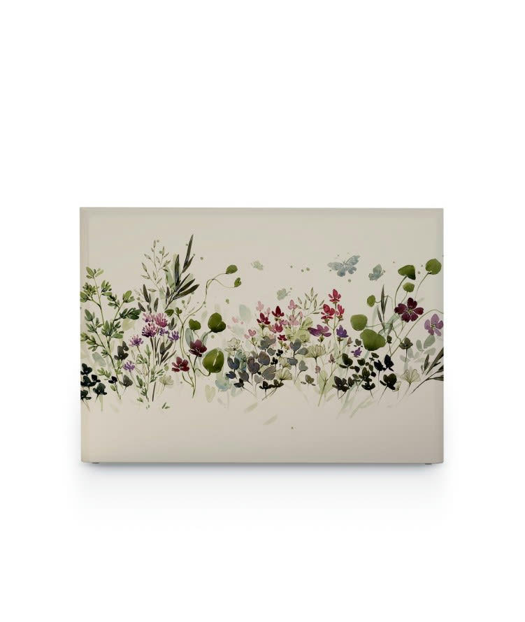 RÊVERIE ESTIVALE - Tête de lit avec housse Vert 180 cm