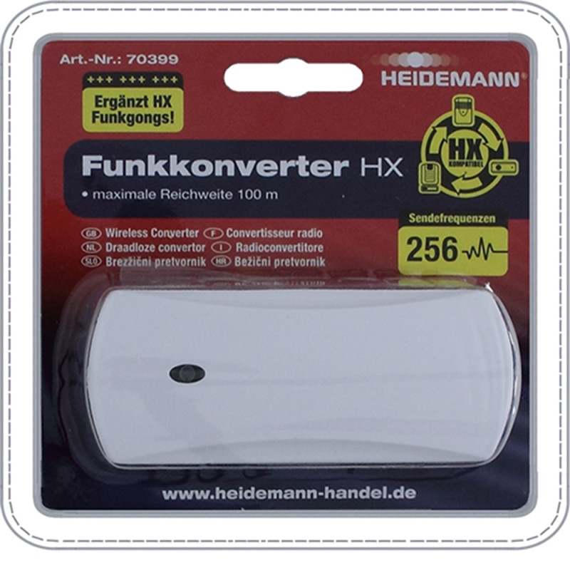Convertisseur de sonnette HX blanc HEIDEMANN