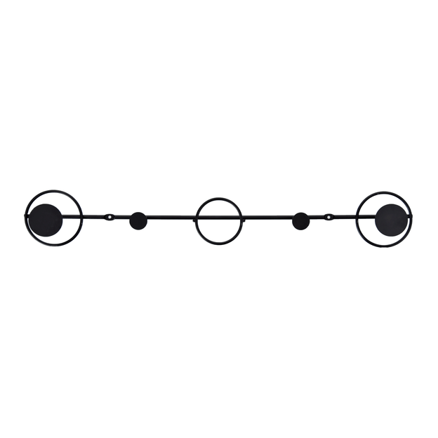 CABIDEIRO DE PAREDE COM 5 GANCHOS HOOP HOOK