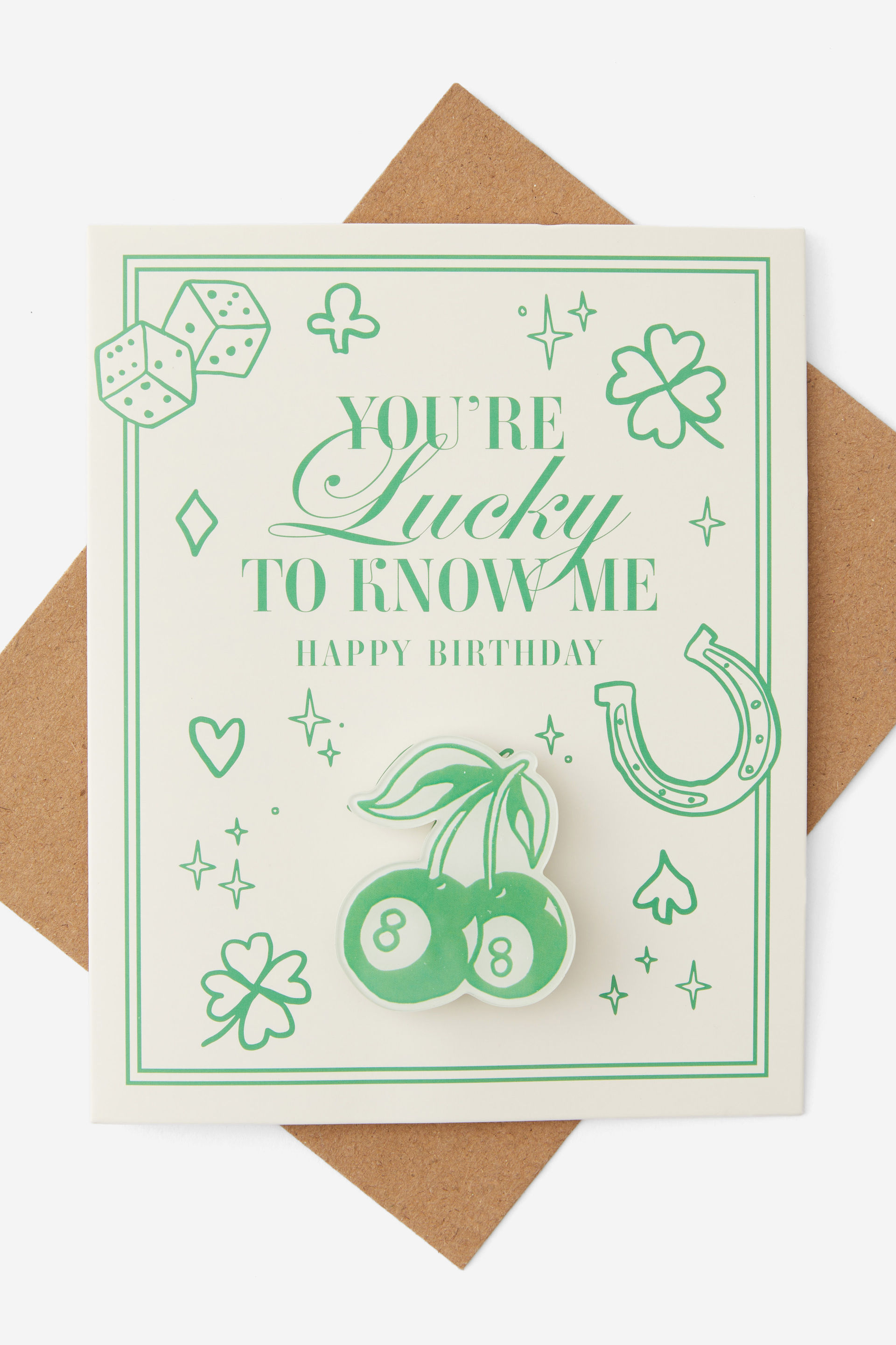 Premium Badge Birthday Card