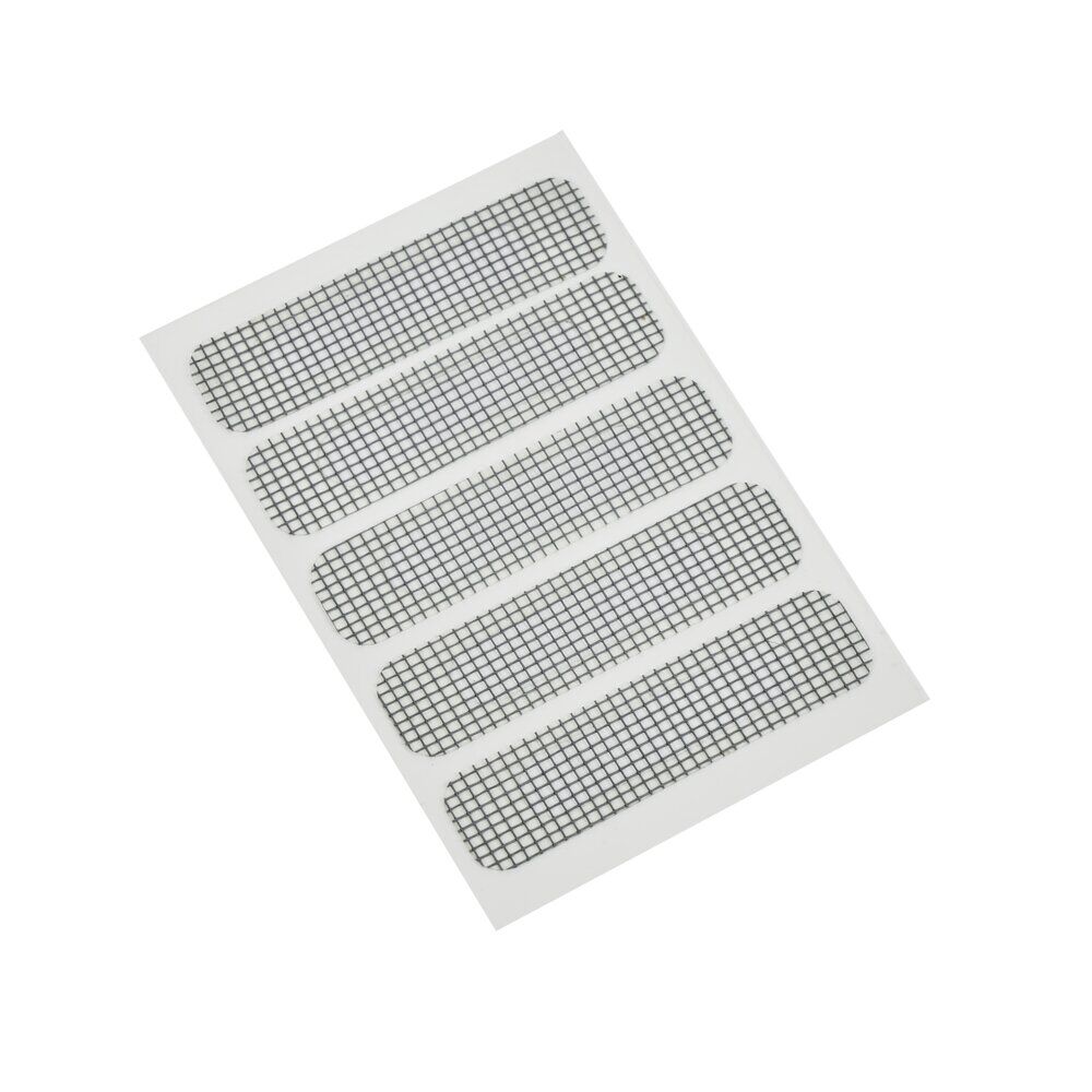 Lot de 15 stickers de réparation pour moustiquaire 1,5x6cm