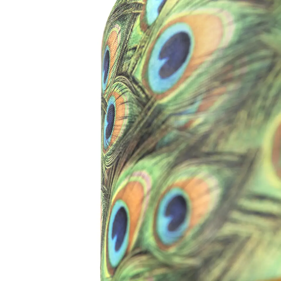 Qazqa rond cilinder velours groen