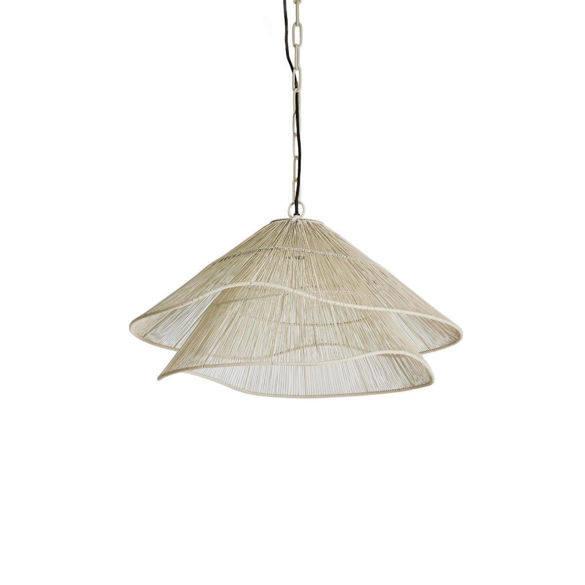 Light & Living - Alameda hanglamp ø56x31 cm - crème
