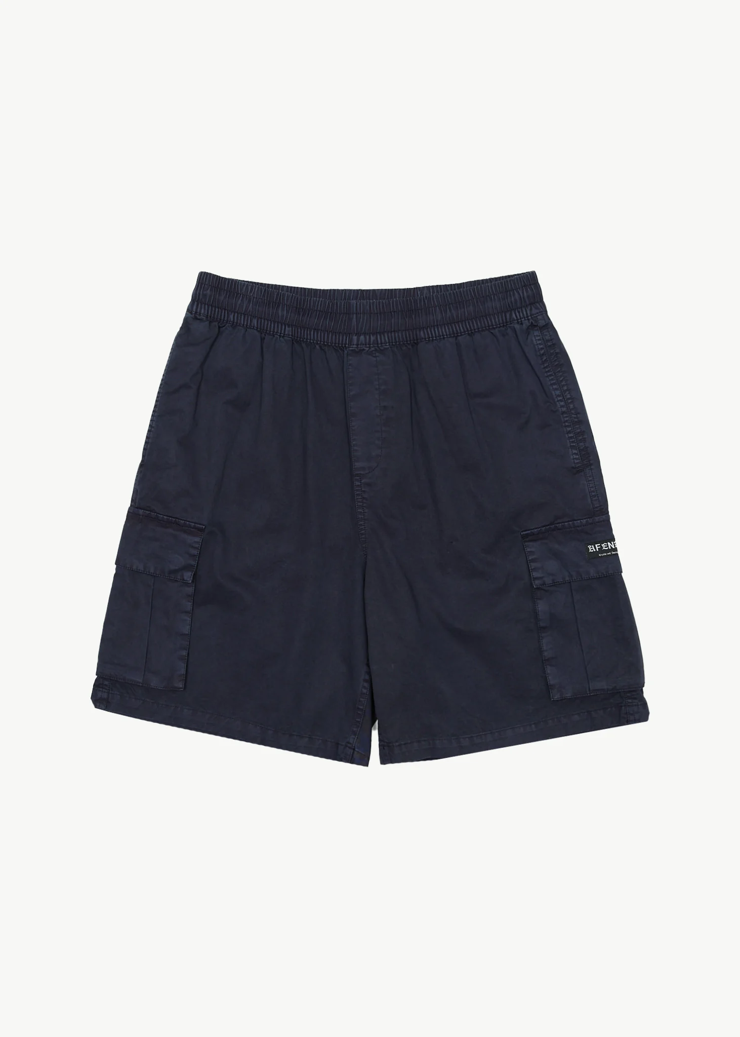 AFENDS Mens Overdie - Oversized Cargo Short 20 - Deep Sea
