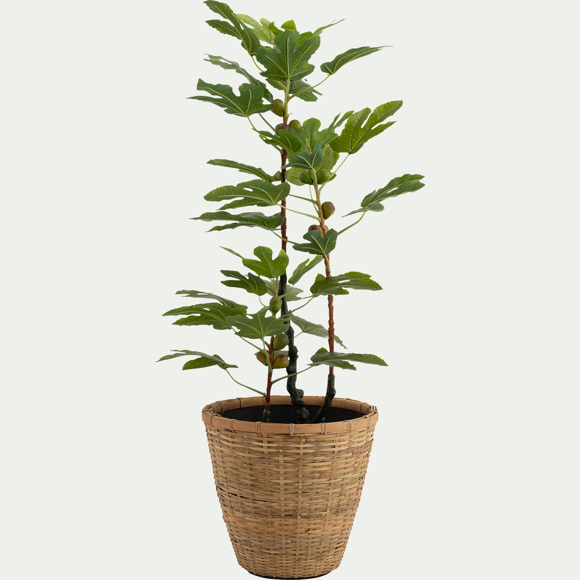 DAINA - Pot en bambou D36xH33cm - naturel