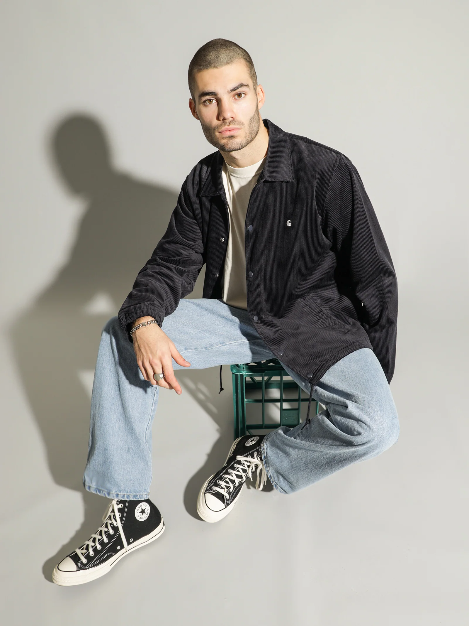Corduroy Coach Jacket