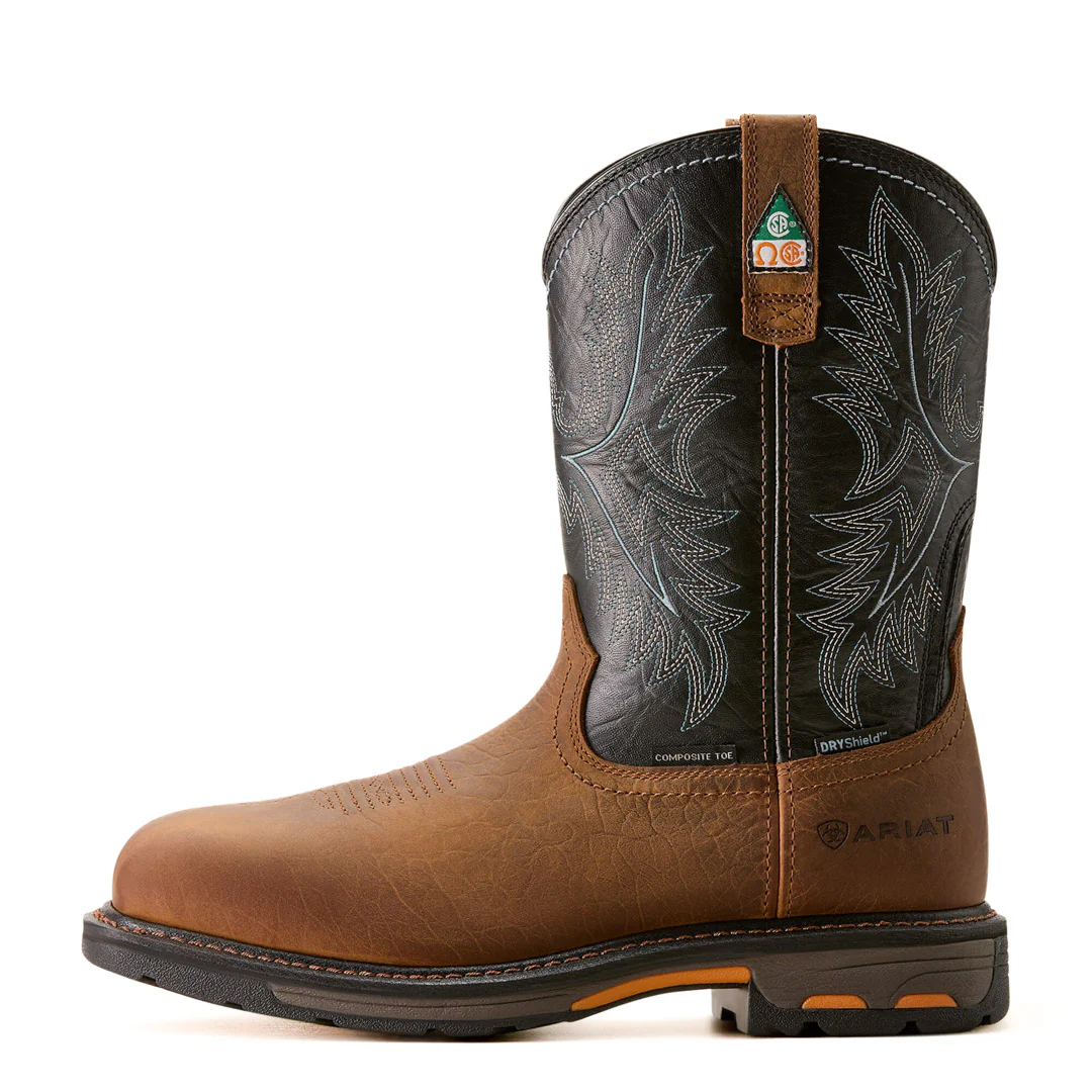 Рабочие ботинки Ariat Work Men's WorkHog CSA с водонепроницаемым композитным носком