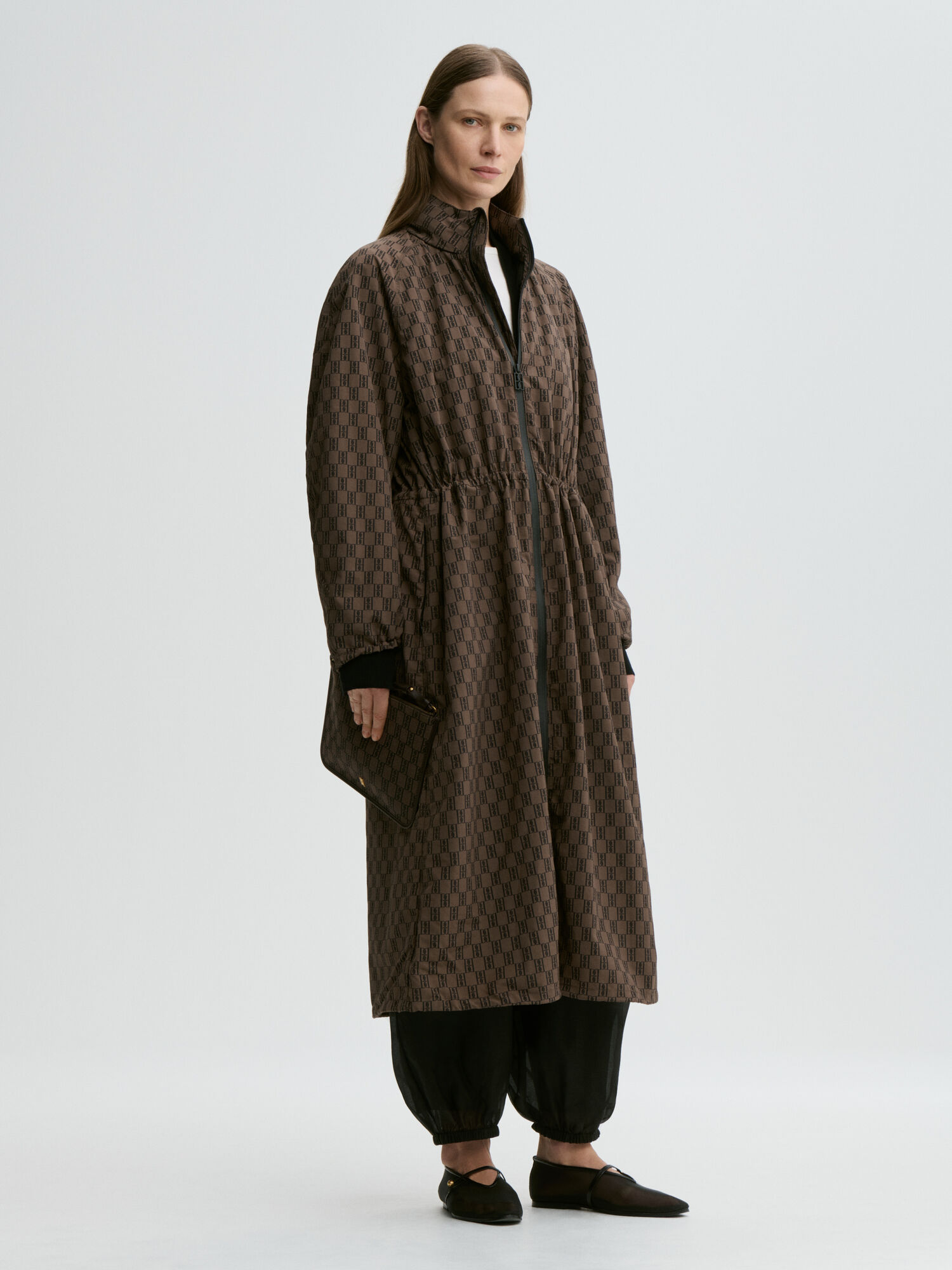 Arlette maxi regnfrakke