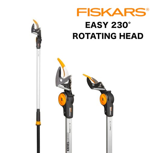 New Fiskars PowerGear X Tree Pruner UPX82 Extended Reach
