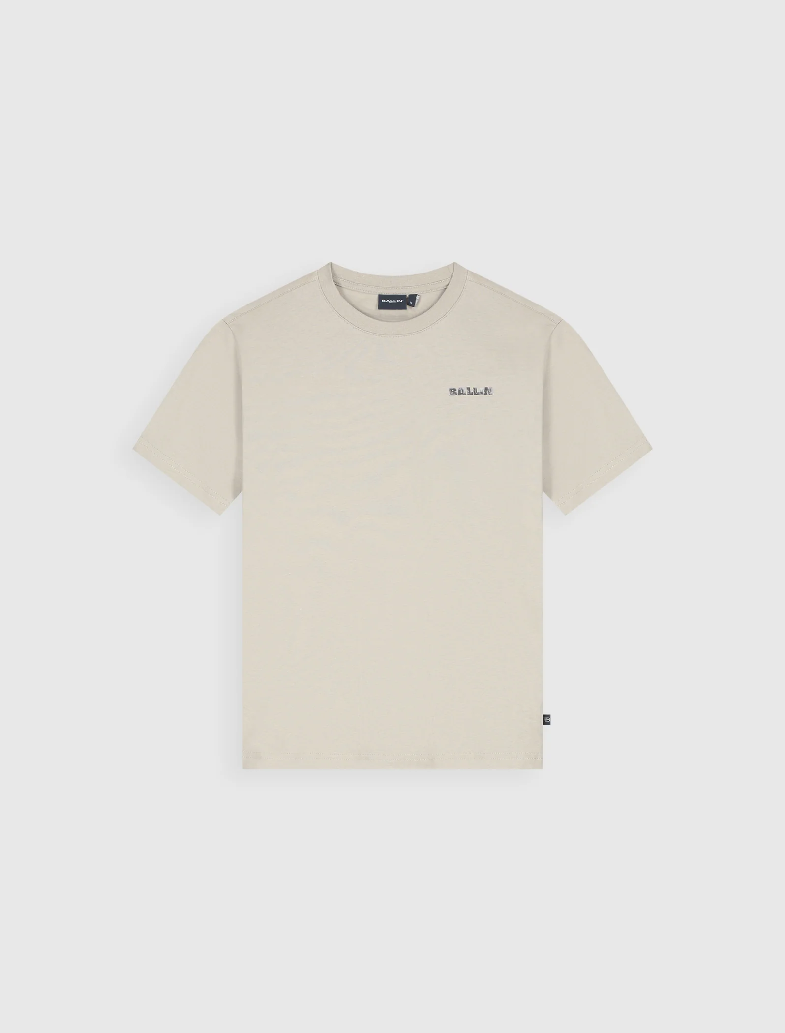 Junior Watercolor Logo T-shirt | Taupe