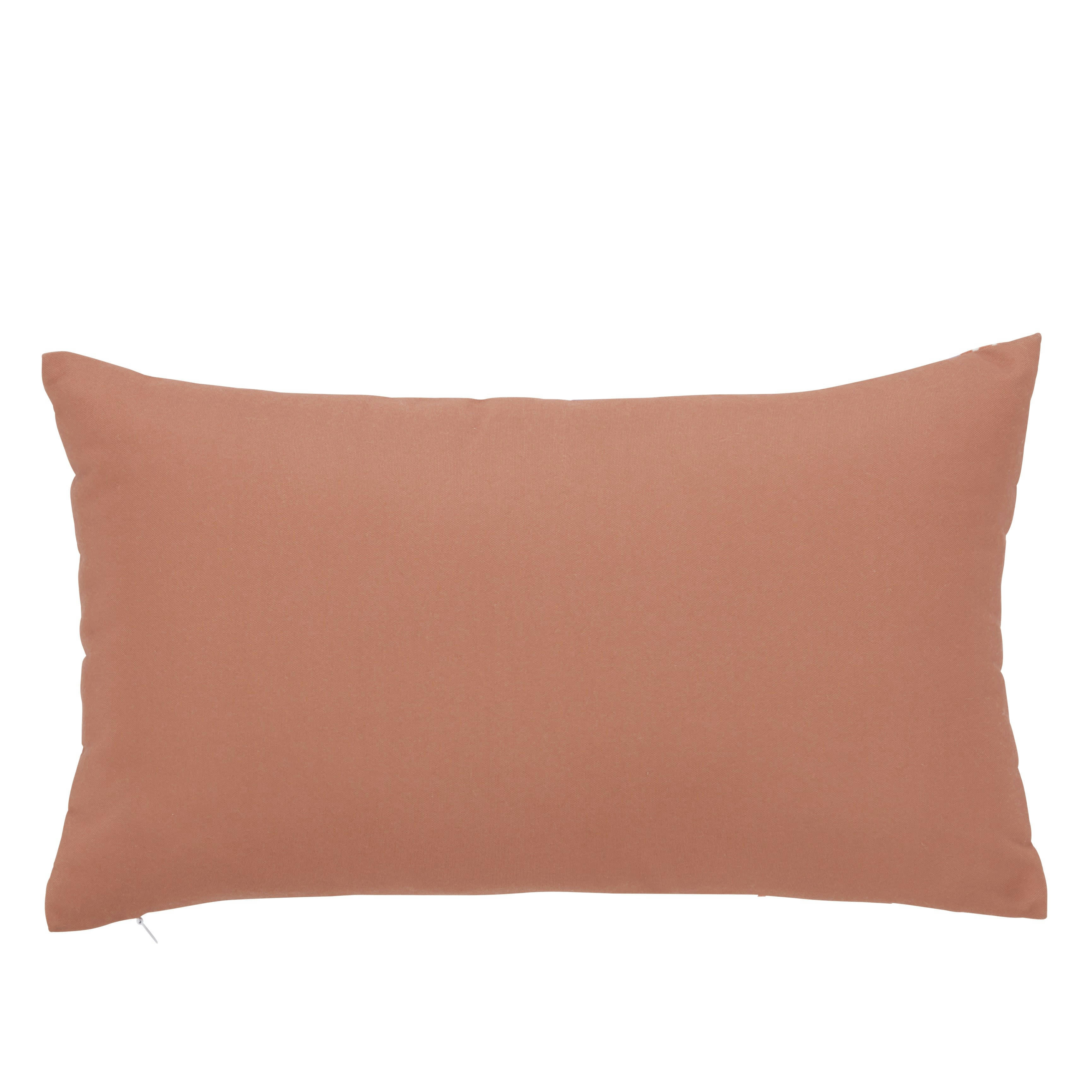 HARLYN - Coussin d'extérieur en polyester recyclé imprimé floral multicolore 30x50