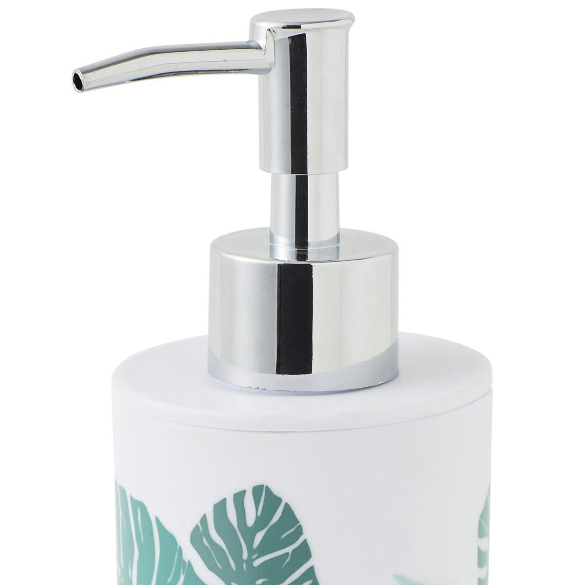 JUNGLE - Distributeur de savon en plastique blanc