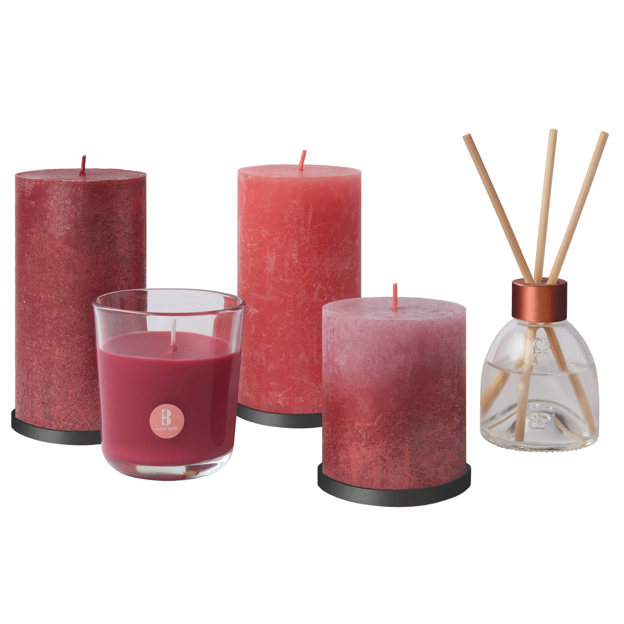 Bolsius giftset Fruit Splash - granaatappel