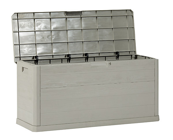 Coffre de jardin Toomax Woody's taupe 280 L