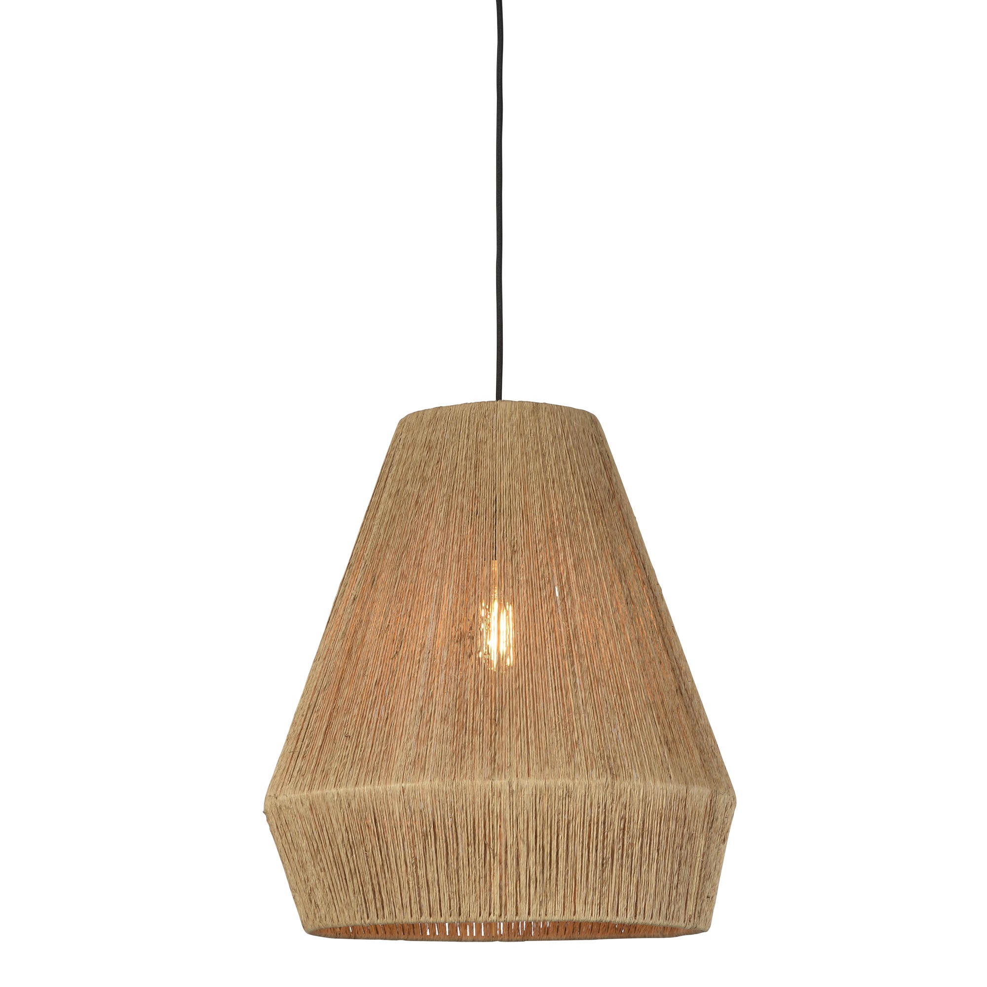 GOOD&MOJO hanglamp Iguazu - bruin - Ø40cm