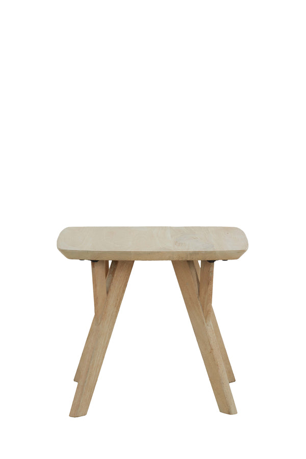 Light & Living bijzettafel QUENZA - Ø50x42cm - bruin