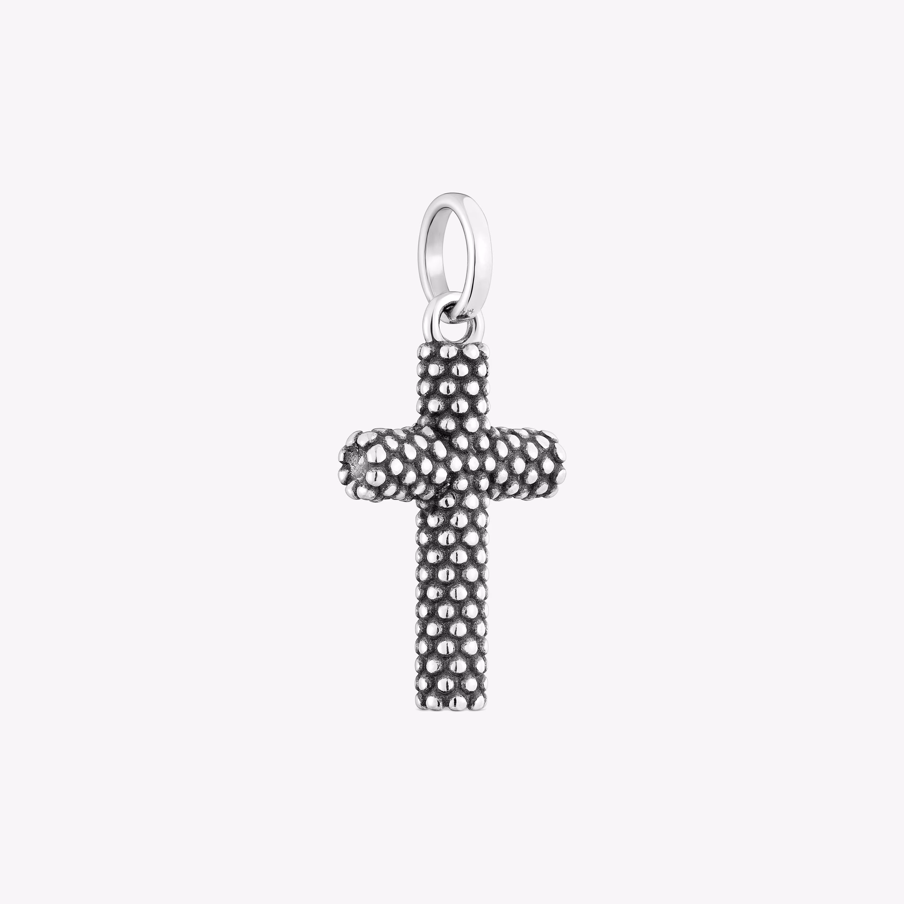 Colgante cruz de plata 22 mm TOUS Man
