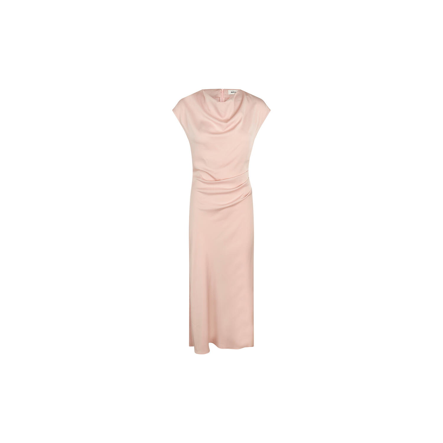 Tailormd dress, peach whip