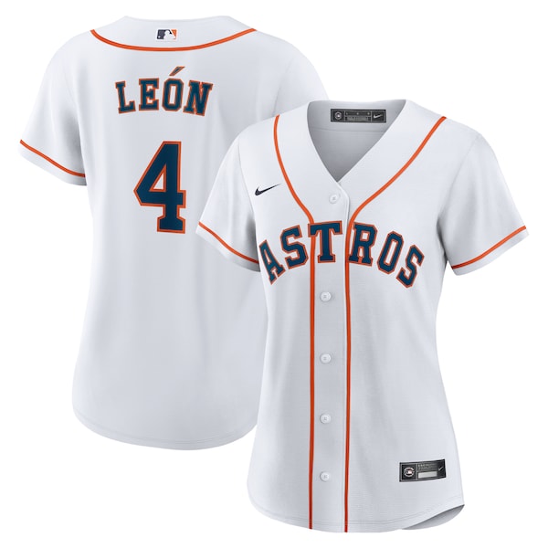 Pedro León Houston Astros Nike Women's Home Replica Jersey - White