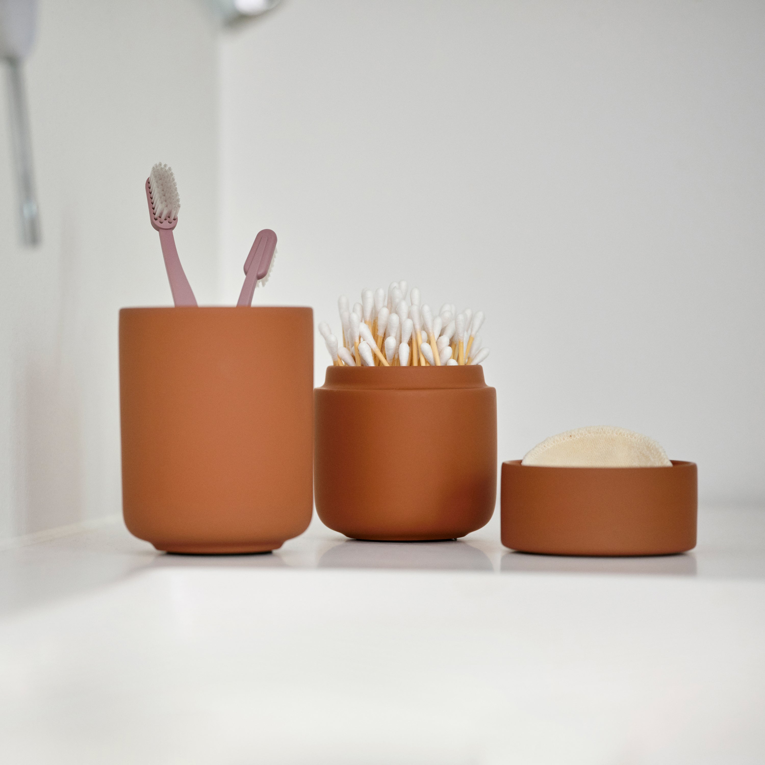 Zone Denmark Ume Tandenborstelbeker - Terracotta