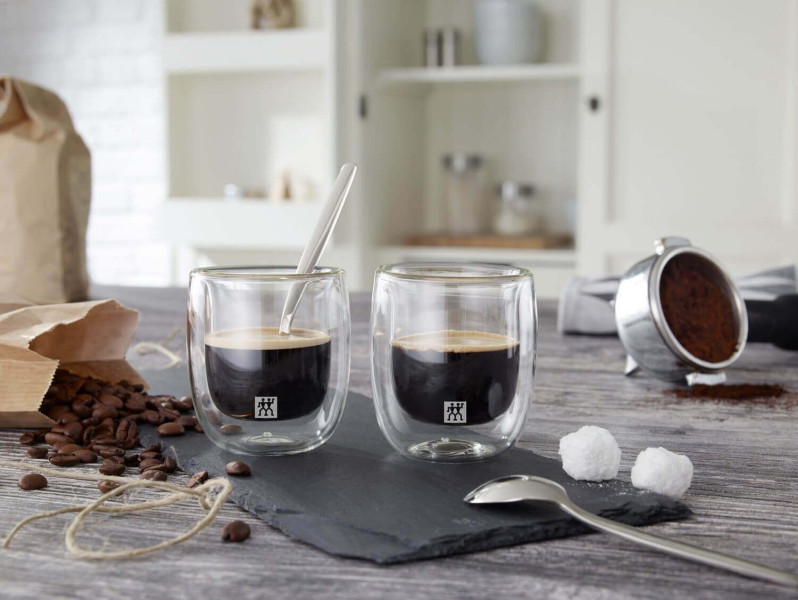 Zestaw dwóch szklanek do espresso Zwilling Sorrento - 80 ml