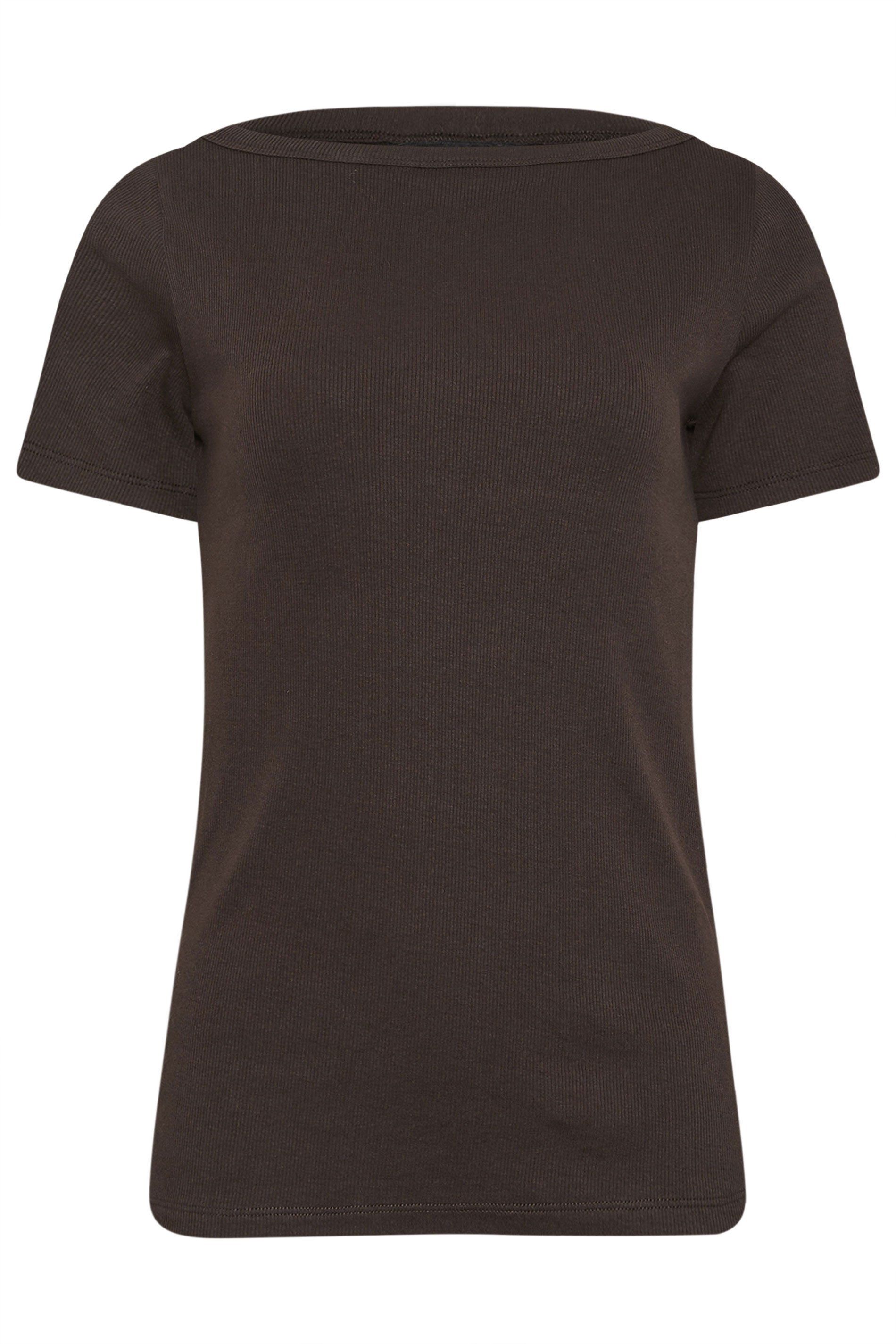 Long Tall Sally Tall Boat Neck T-Shirt
