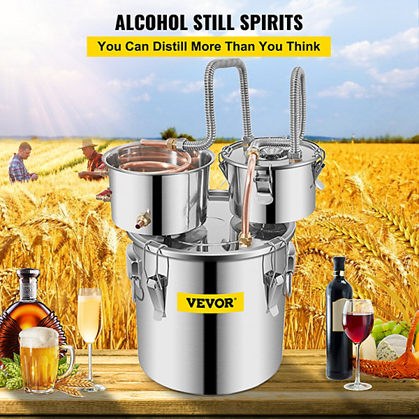 8Gal Distillateur deEau Purificateur deEau Domestique avec Pompe