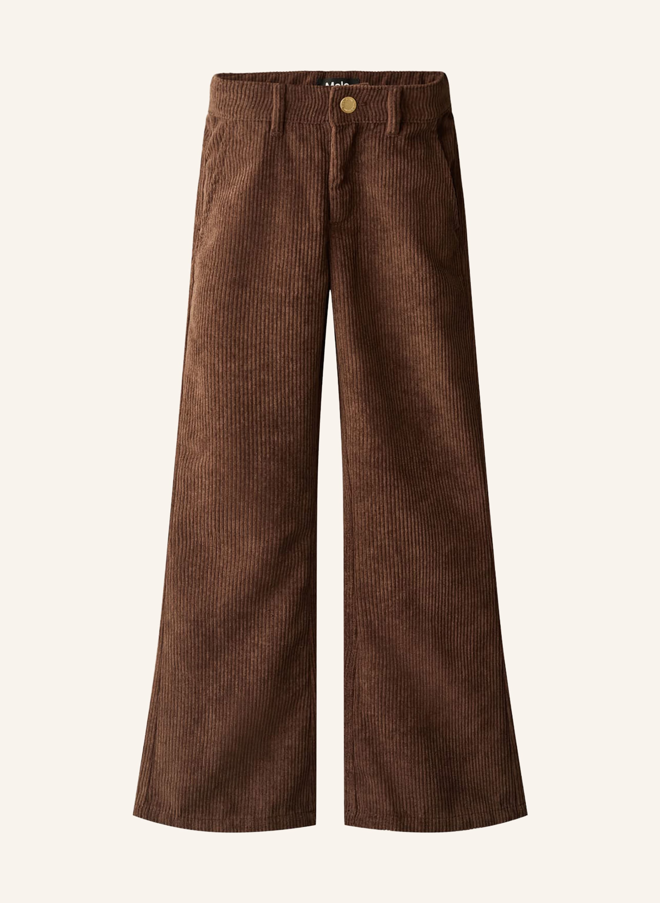 molo Cordhose Flared Slim Fit