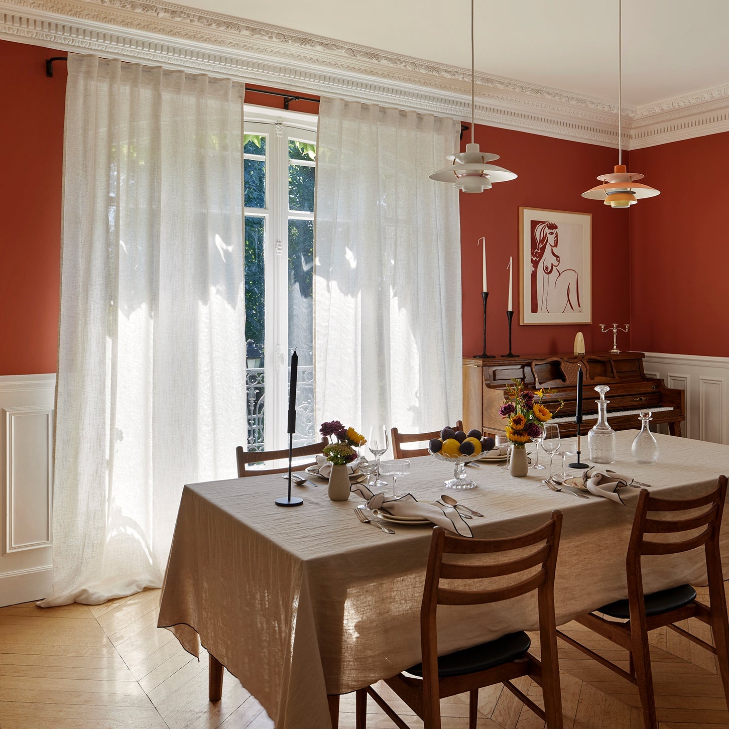 Madura Veiling Neapoli gevlekt ivoor 149x299 cm