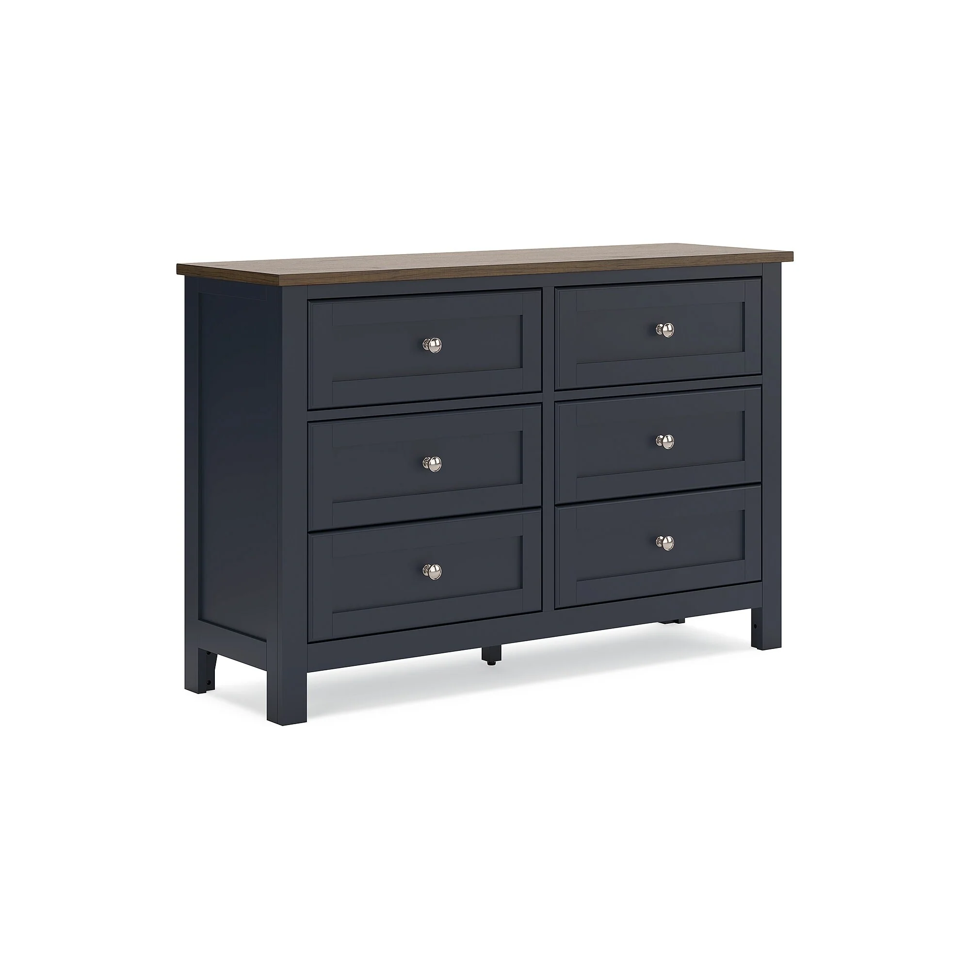 Signature Design by Ashley Landocken Brown/Blue Dresser