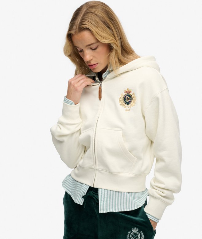 Country Club Zip Hoodie