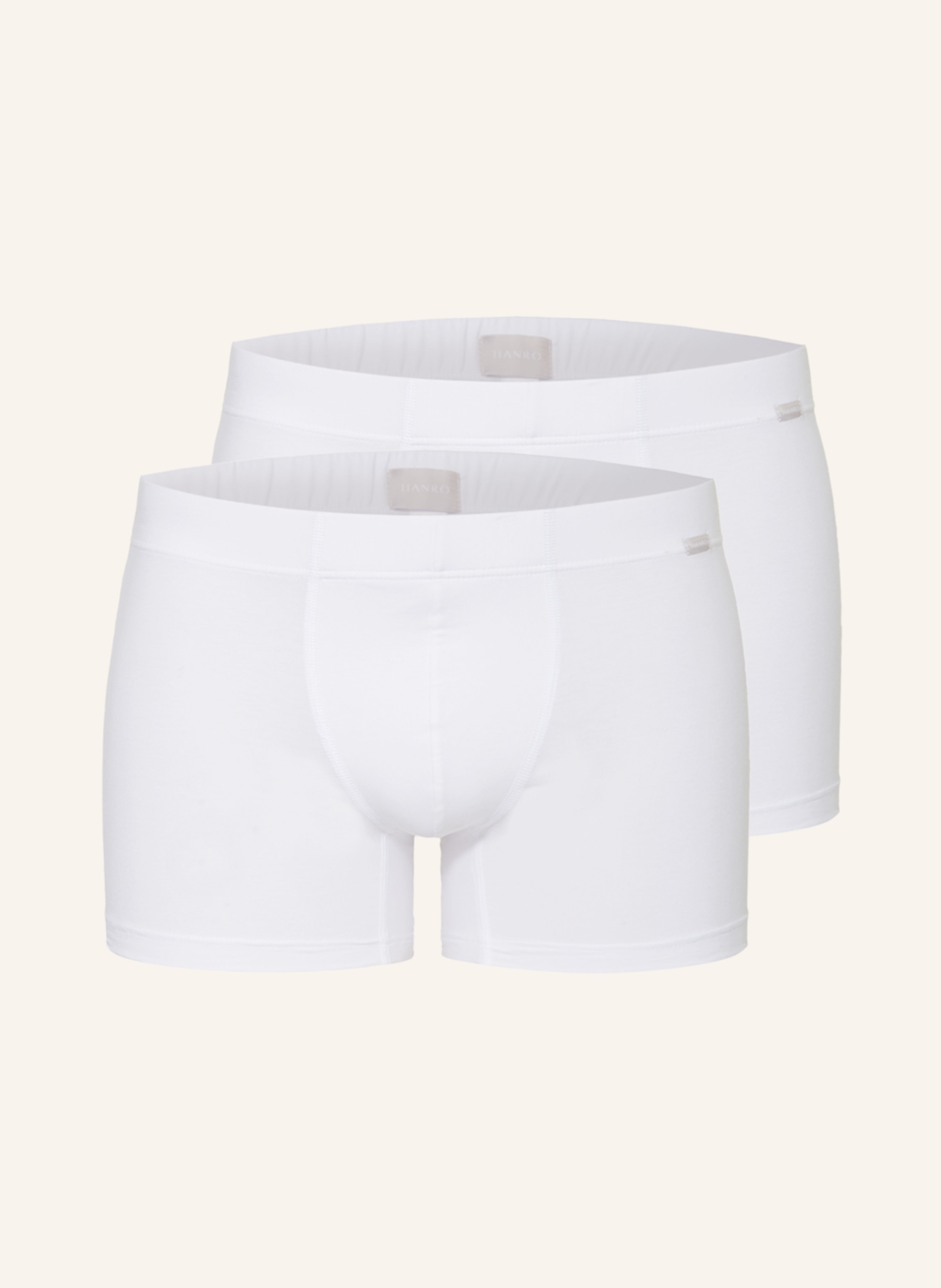 HANRO 2er-Pack Boxershorts COTTON ESSENTIALS