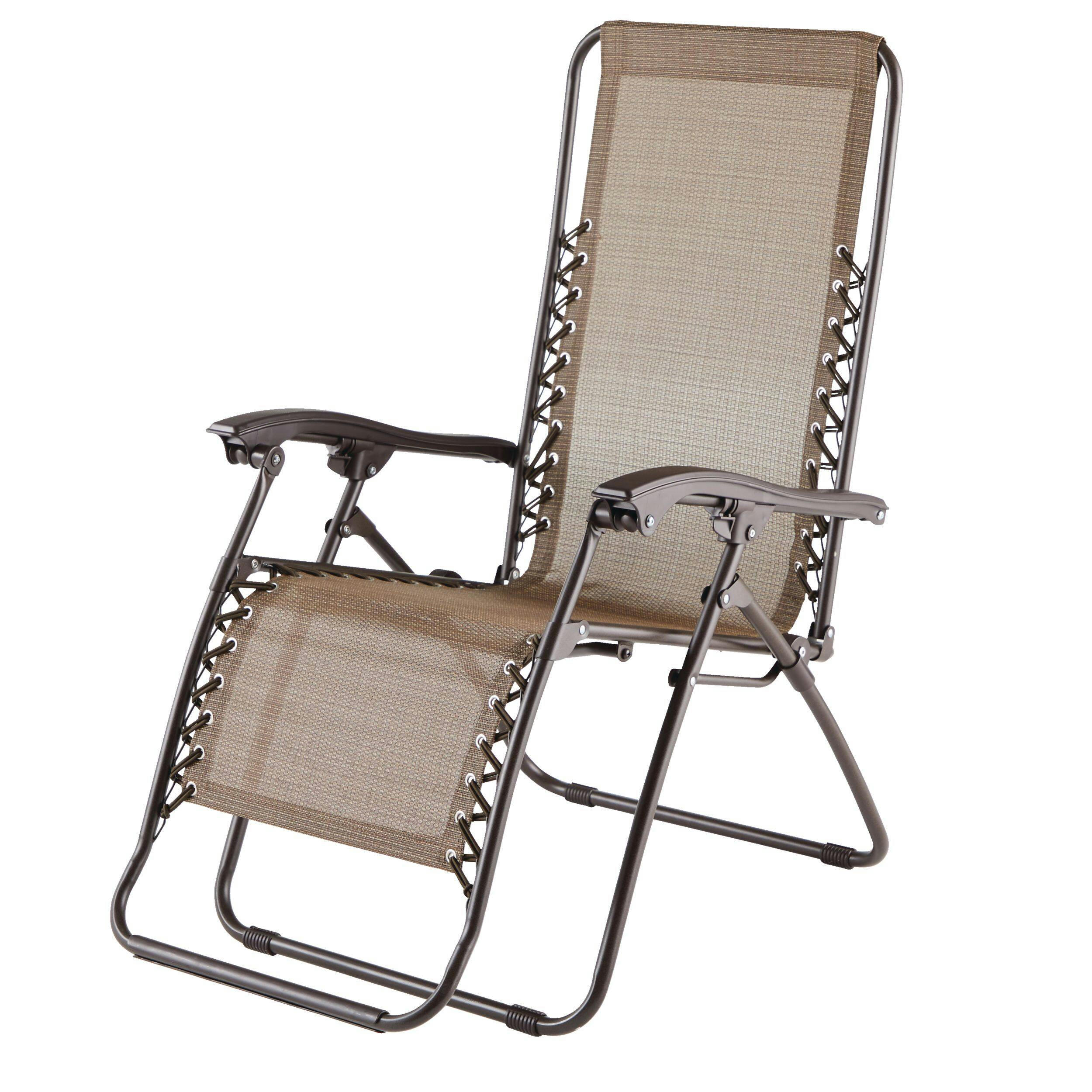 For Living Sling Zero Gravity Chair/Recliner, Brown