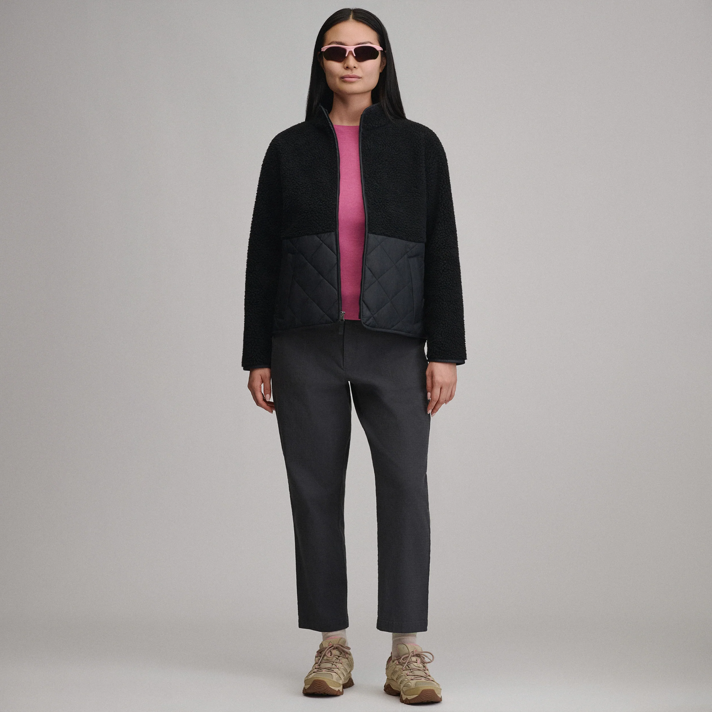 Women's Wander Mixed Media Fleece Jacket