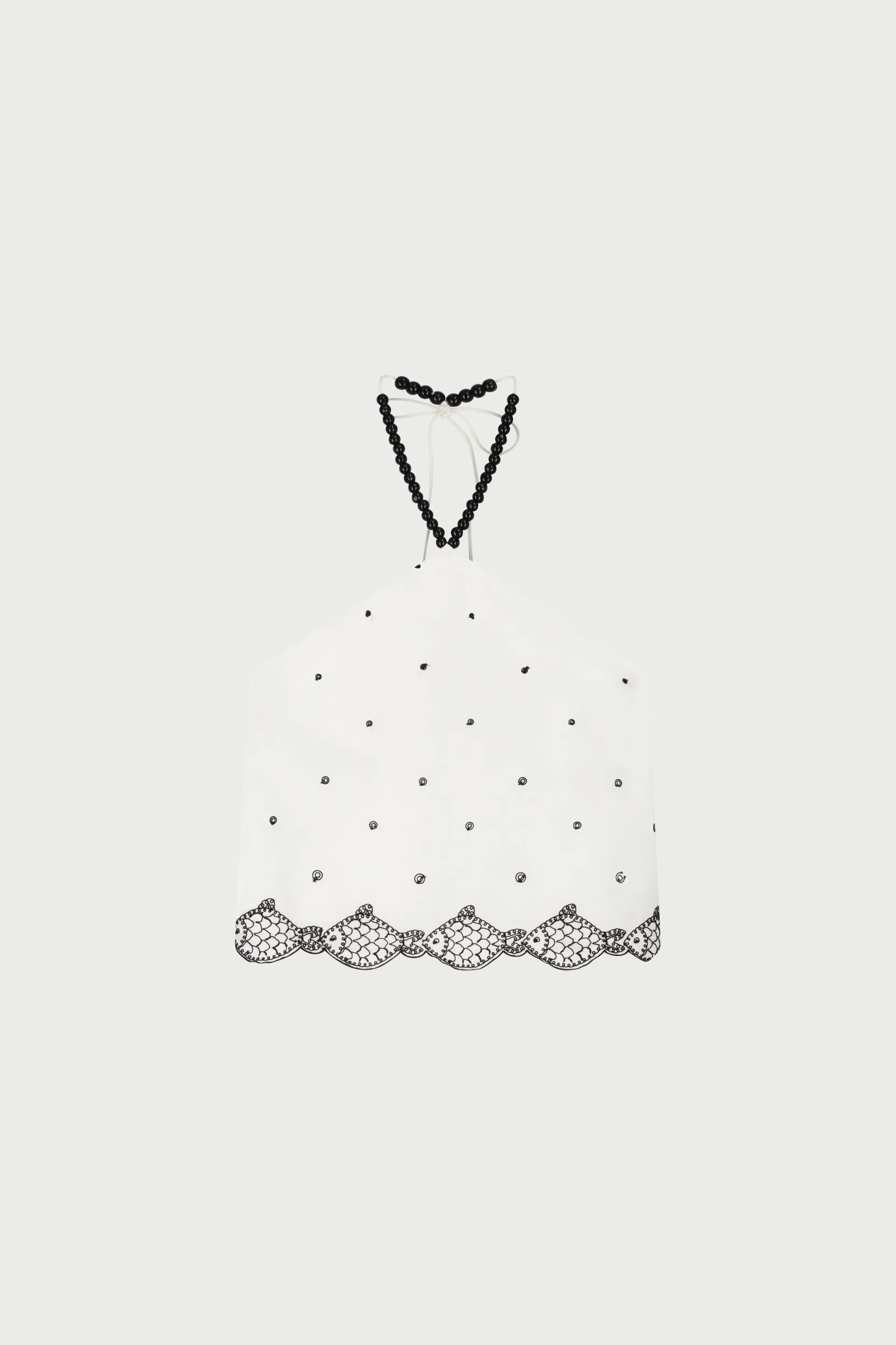 Tyler Top | Cosy White/Black