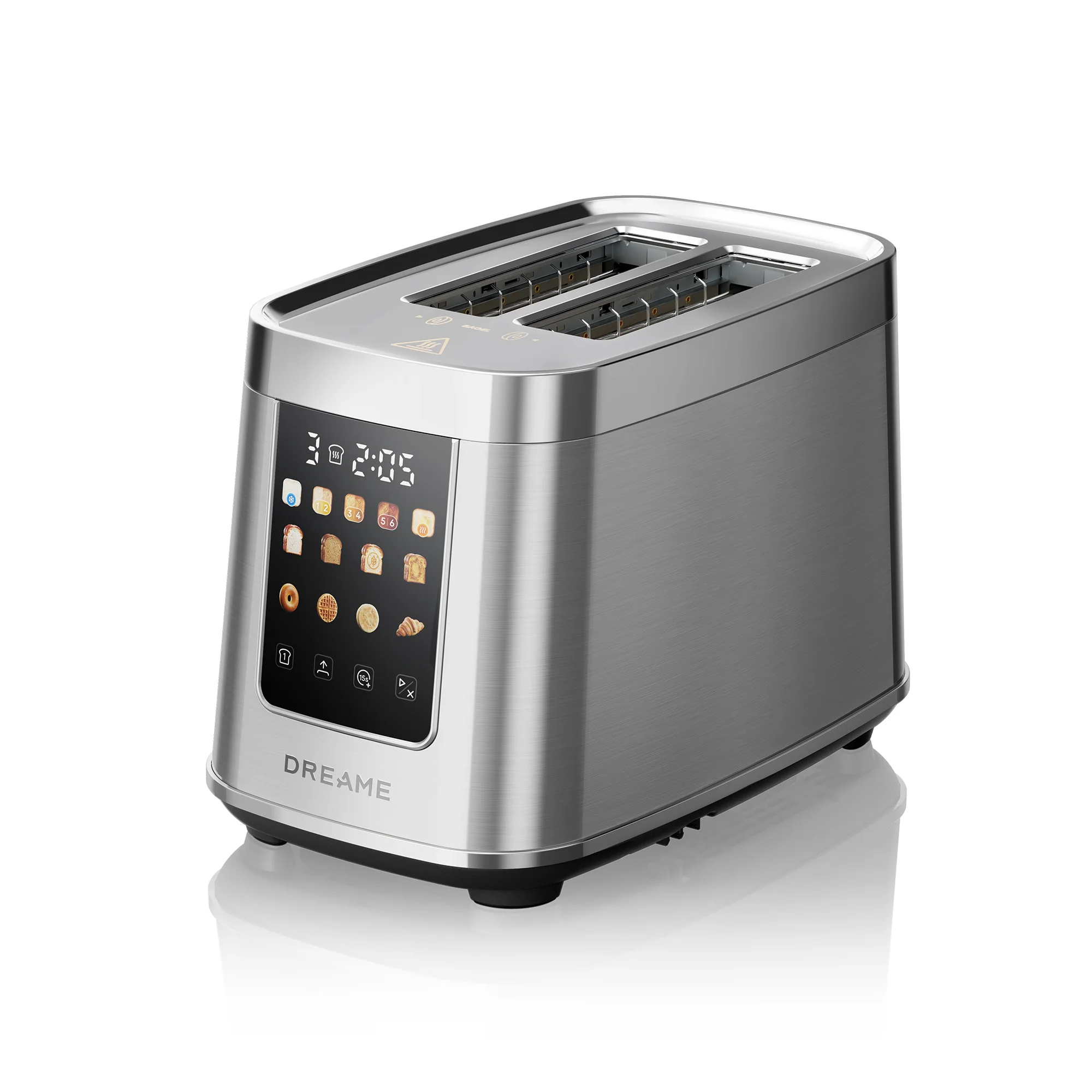Grille-pain intelligent ToastControl™ Argente