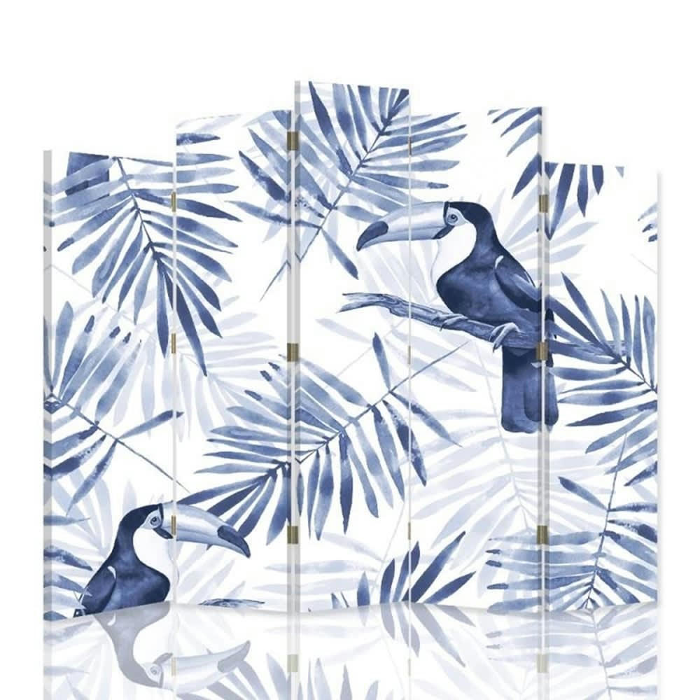 - Paravent - Cloison Birds Of Paradise cm 180x170 (5 volets)
