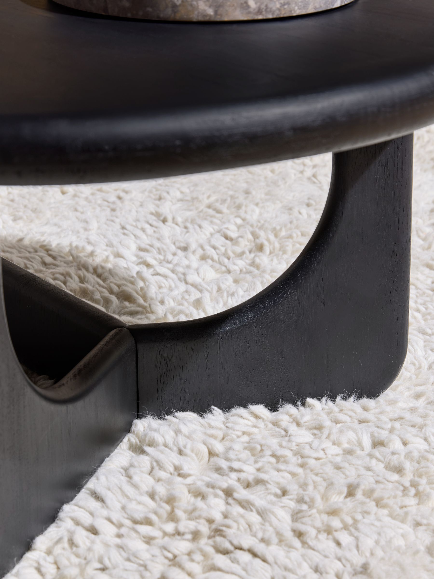 Arlo Coffee Table in Black Mango Wood