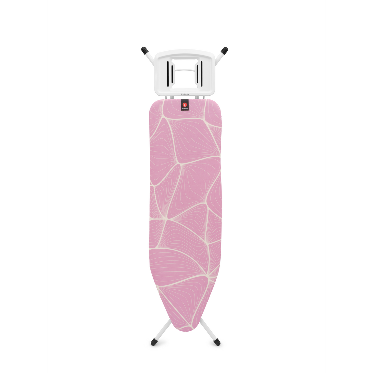 Brabantia Strijkplank B, 124x38 cm, solide strijkerhouder - Lilac Waves