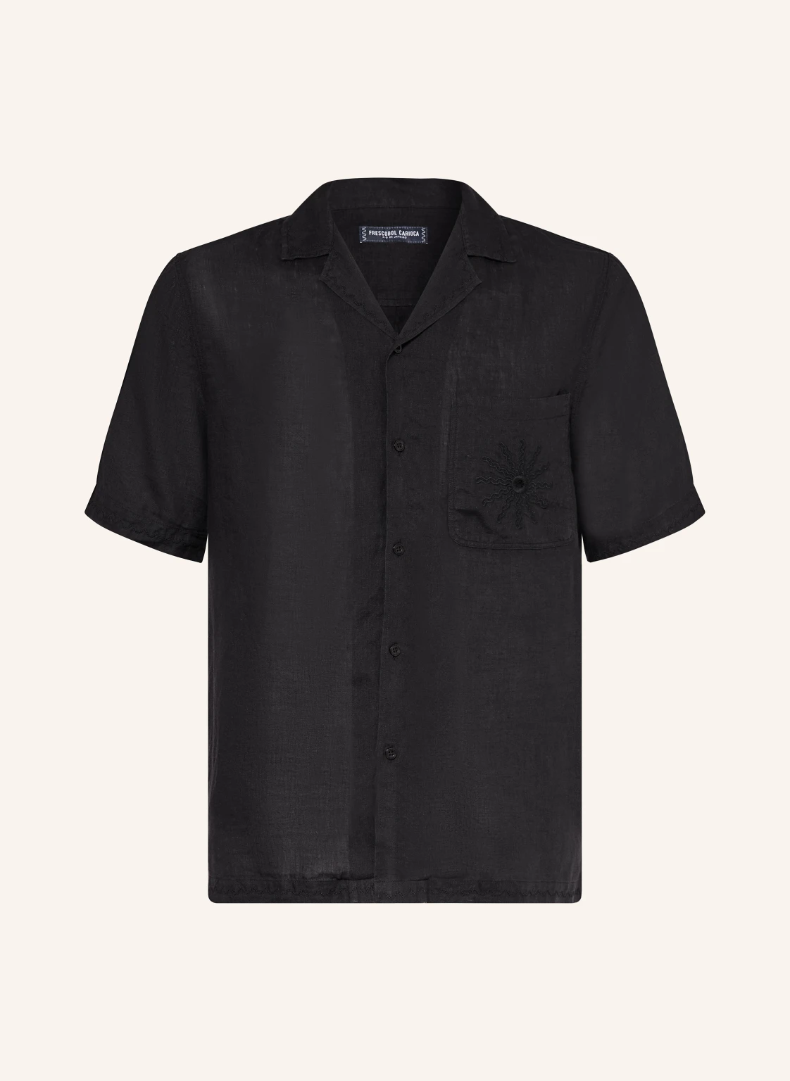 FRESCOBOL CARIOCA Resorthemd ALVES Relaxed Fit aus Leinen