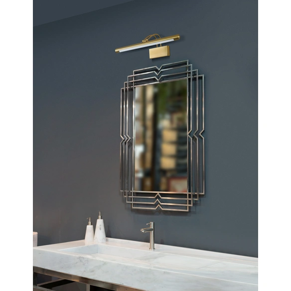 Wandleuchte »Marnell«, LED, 12 W, Höhe: 11,5 cm, messingfarben