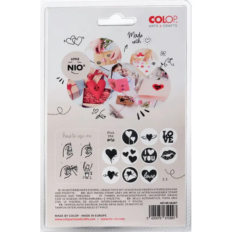 Bastelset 10er-Set LITTLE NIO
