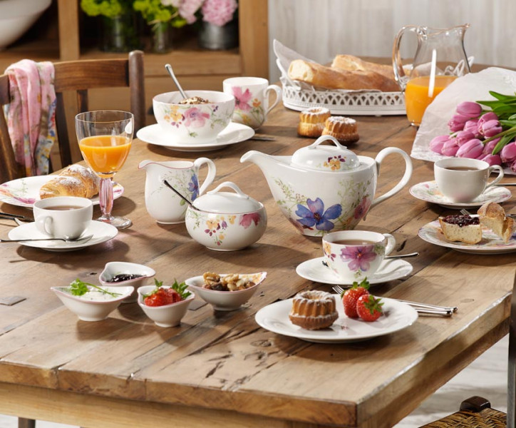 Dzbanek do herbaty dla 6 os. Mariefleur Gris Villeroy & Boch