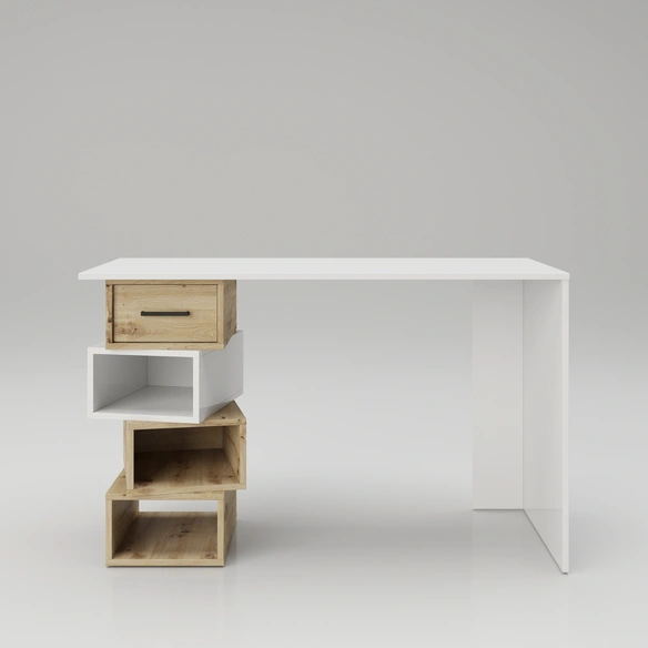 Schreibtisch »Monza«, BxH: 120 x 75 cm, MDF/Spanplatte/ABS