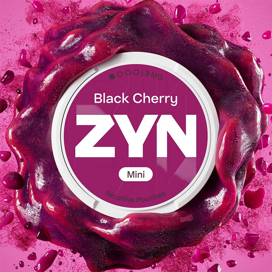 Zyn Nicotine Pouch Black Cherry 3mg Medium MINI