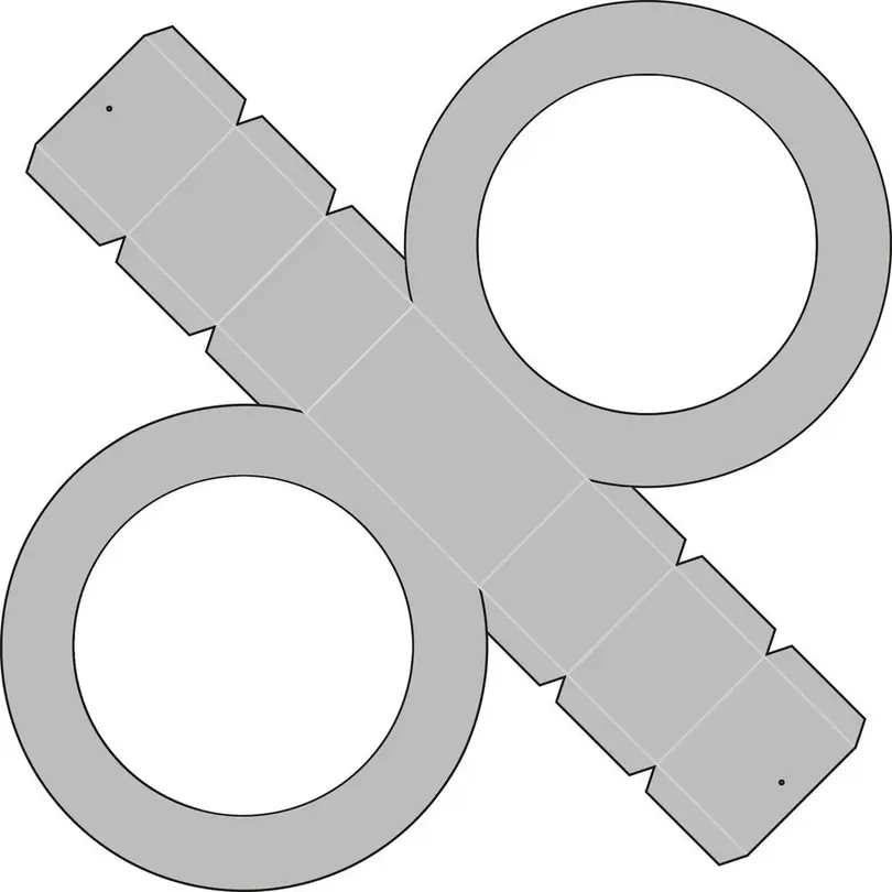 Laterne 5er-Set Laternenrohlinge