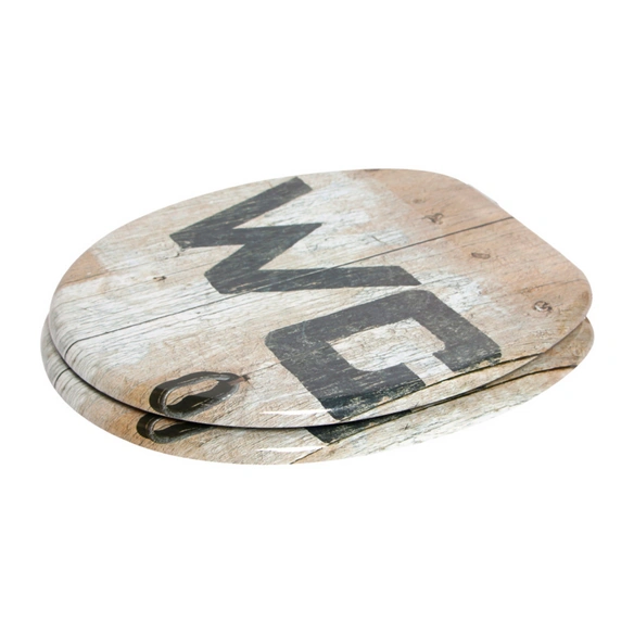 WC-Sitz, BxL: 37,7 x 47 cm, Old Style